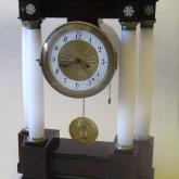 Column clock - Biedermeier