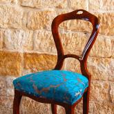 Detail jedné ze židlí – Louis Philippe